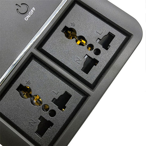 1661 200W Power Socket Cigarette Lighter Car Power Inverter USB+Type-C to 220V QC3.0 Car Charger
