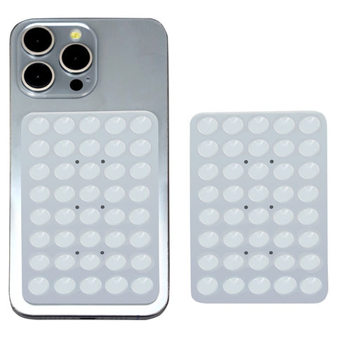 RK-X8 40 Grain Silicone Suction Cups Phone Mount Double Sides Mirror Shower Phone Holder