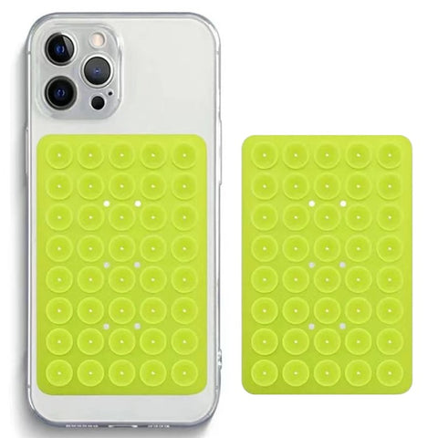 RK-X8 40 Grain Silicone Suction Cups Phone Mount Double Sides Mirror Shower Phone Holder
