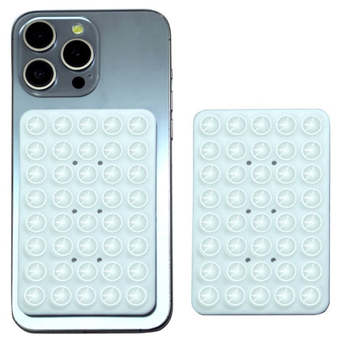 RK-X8 40 Grain Silicone Suction Cups Phone Mount Double Sides Mirror Shower Phone Holder