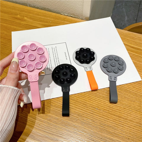 Magnetic Suction Cup Phone Mount Hands-Free Mirror Shower Phone Holder