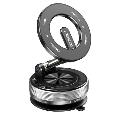 SD08 Multifunctional Vacuum Suction Phone Holder 360 Degree Rotation Magnetic Car Mount Foldable Stand