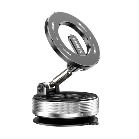 SD08 Multifunctional Vacuum Suction Phone Holder 360 Degree Rotation Magnetic Car Mount Foldable Stand
