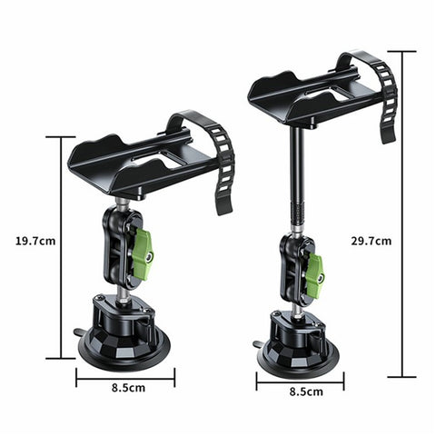 LANPARTE RBA-WT01N Wireless Intercom Suction Cup Base Holder Universal Car Mounting Bracket for Walkie Talkie