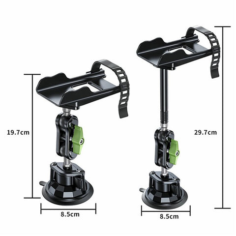 LANPARTE RBA-WT01NL Walkie Talkie Suction Cup Mount Ball Head Arm Extendable Car Holder