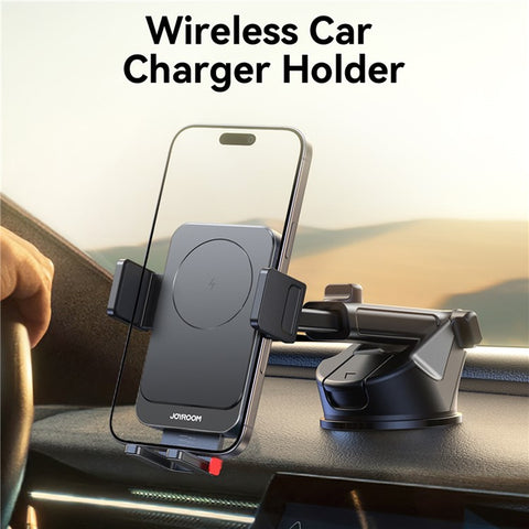 JOYROOM JR-ZS241S Car Wireless Charger Dashboard Mount 15W Fast Charging Phone Holder