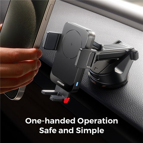 JOYROOM JR-ZS241S Car Wireless Charger Dashboard Mount 15W Fast Charging Phone Holder