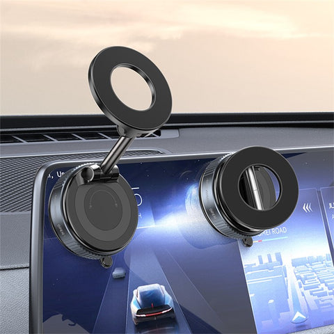 K007 360 Degree Rotation Car Suction Cup Base Magnetic Mount Phone Holder Dashboard Stand