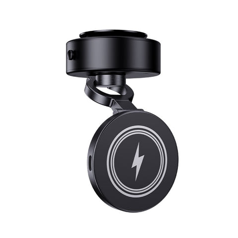 D1 Electric Vacuum Suction Multi Angle Rotating Car Phone Holder 15W Wireless Charging Magnetic Mount for Smartphones