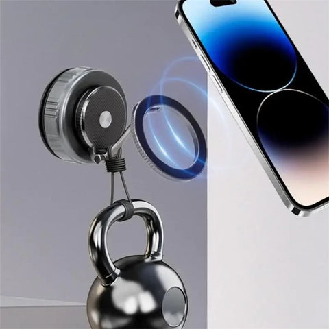 G711 Car Magnetic Phone Mount 360 Degree Rotation Vacuum Suction Cellphone Holder Stand