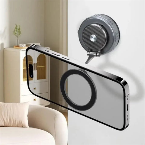 G711 Car Magnetic Phone Mount 360 Degree Rotation Vacuum Suction Cellphone Holder Stand