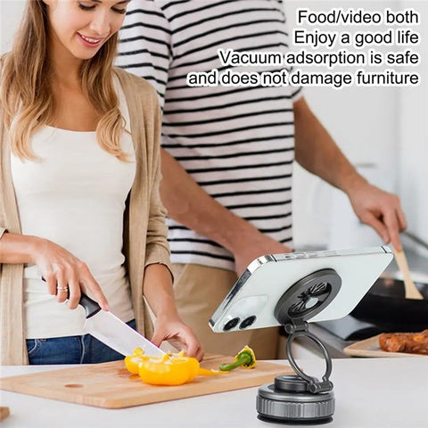 G511 Foldable Car Phone Mount 360 Degree Rotatable Magnetic Holder Suction Cup Stand