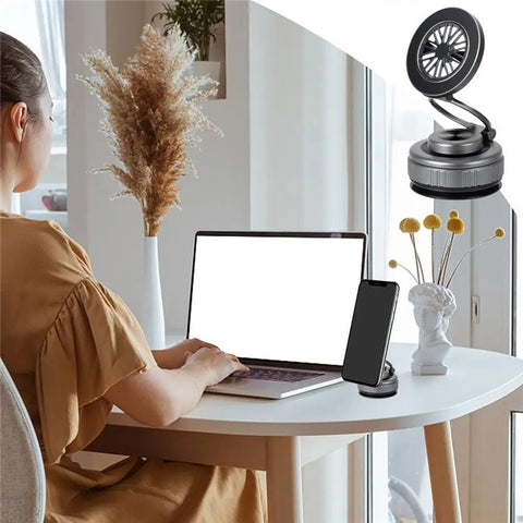 G511 Foldable Car Phone Mount 360 Degree Rotatable Magnetic Holder Suction Cup Stand