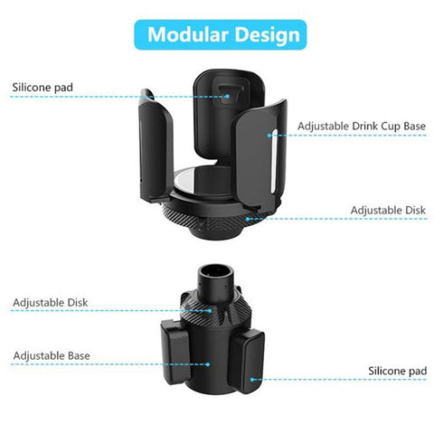 B14 Detachable Car Cup Holder Vehicle Water Cup Drink Bottle Storage Rack