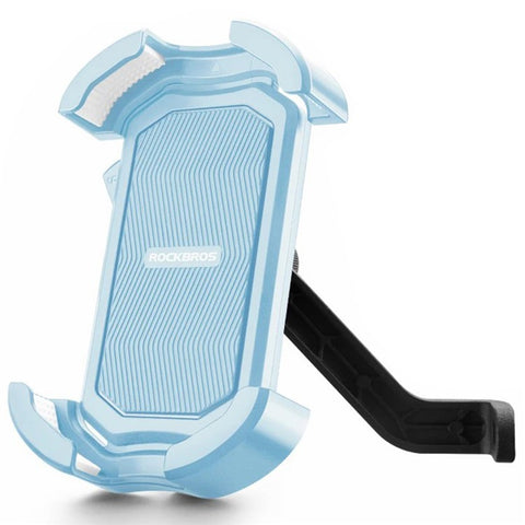 ROCKBROS HW-128 Bicycle E-Bike Phone Mount Bracket Shockproof Motorcycle Cell Phone Holder
