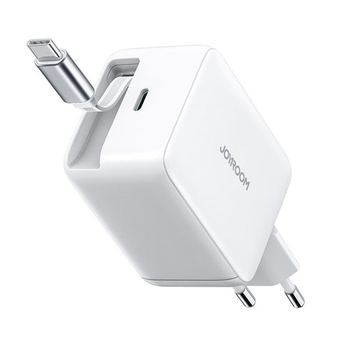 JOYROOM JR-TCL06 67W Fast Charging GaN Charger with Retractable Type-C Cable