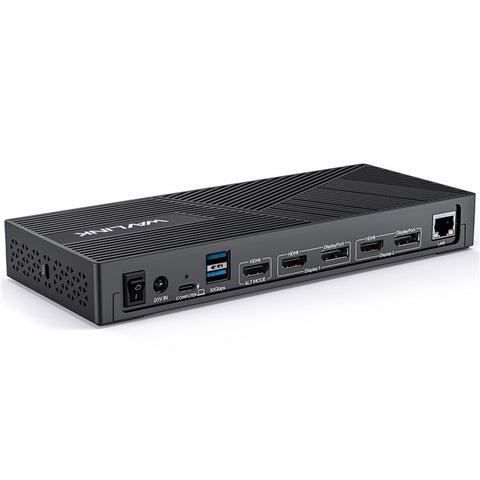 WAVLINK UG69PD25 Pro Triple 4K Display Laptop Docking Station with 100W PD Charging