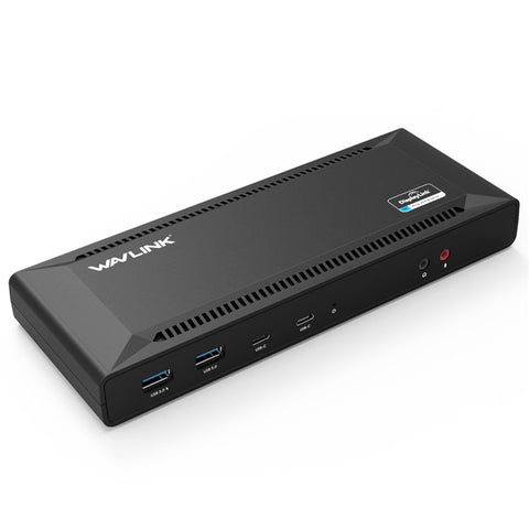 WAVLINK UG69PD2 Multi-Function Dual 4K Docking Station 65W Fast Charging Multi-Port Docking Station for Laptops
