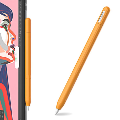 For Apple Pencil Pro Silicone Sleeve Color Splicing Stylus Pen Protective Skin Cover