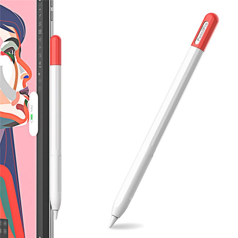 For Apple Pencil Pro Silicone Sleeve Color Splicing Stylus Pen Protective Skin Cover