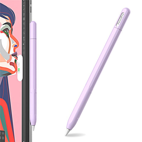 For Apple Pencil Pro Silicone Sleeve Color Splicing Stylus Pen Protective Skin Cover