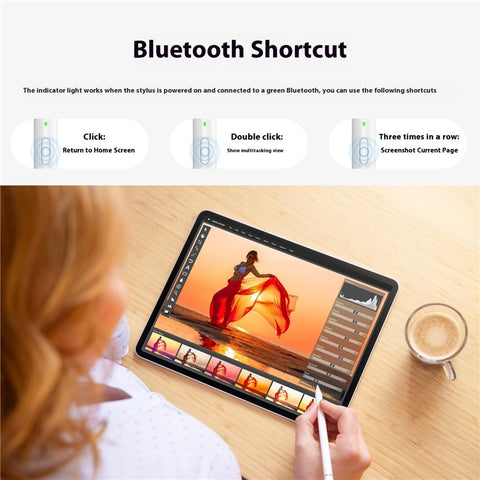 WIWU Pencil A01 For iPad (2018 and Later) Capacitive Pen Anti-Mistouch Tilt Pressure Stylus Pen