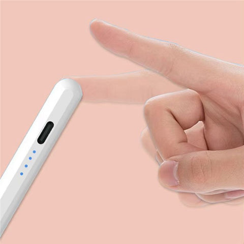 4-LED Stylus with Palm Rejection, Magnetic Attachment for iPad OS 12.2+ (2018 Later)