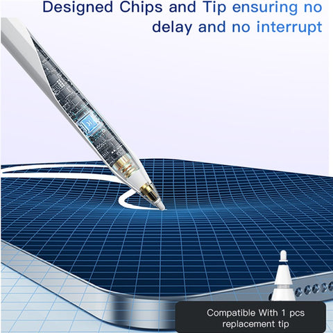 YESIDO ST10 110mAh Active Stylus Pen Aluminum Alloy Stylus Universal Compatible Dual System