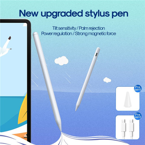 JOYROOM JR-X9S Active Capacitive Stylus Lightweight Touch Screen Pencil Portable Capacitive Pen with 2 Nibs for Writing Drawing