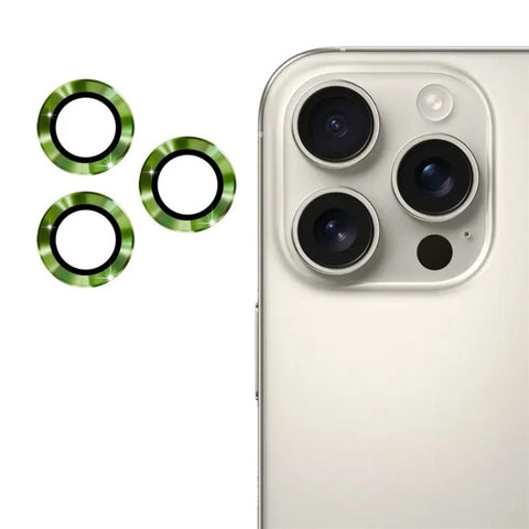WANLONFENG For iPhone 14 Pro / iPhone 14 Pro Max Camera Lens Protector  Metal CD Texture Tempered Glass Lens Film