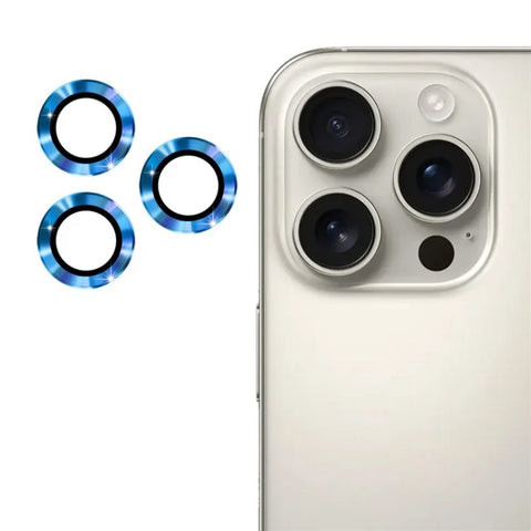 WANLONFENG For iPhone 14 Pro / iPhone 14 Pro Max Camera Lens Protector  Metal CD Texture Tempered Glass Lens Film
