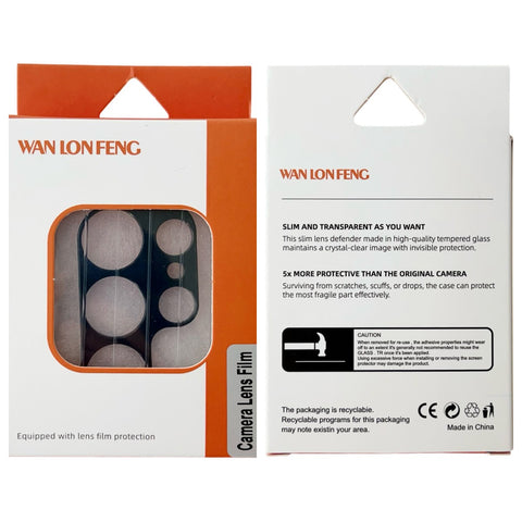 WANLONFENG For Xiaomi Poco F7 Pro 5G Metal Camera Lens Protector  LHJ Series Integrated Lens Film