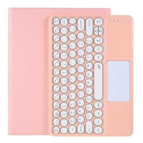 Bluetooth-Compatible Keyboard Touchpad Leather Tablet Stand Case for iPad Air 11 (2026) / (2025) / (2024) / Air (2022) / (2020)