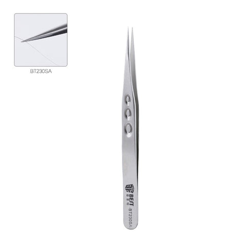 BEST Anti-static Precision Stainless Steel Matte Tweezers