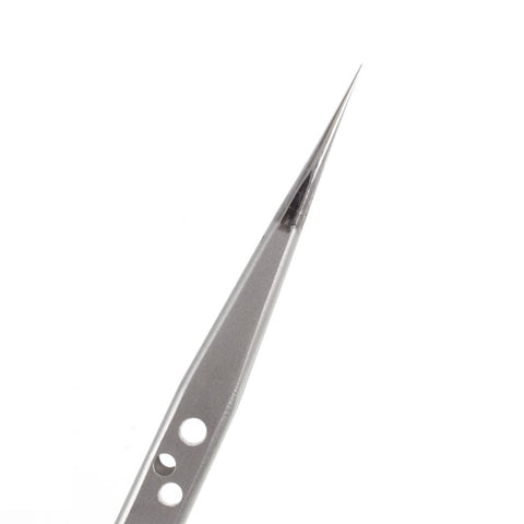 SUNSHINE ST-14K High Strength Metal Long Pointed Tip Tweezers