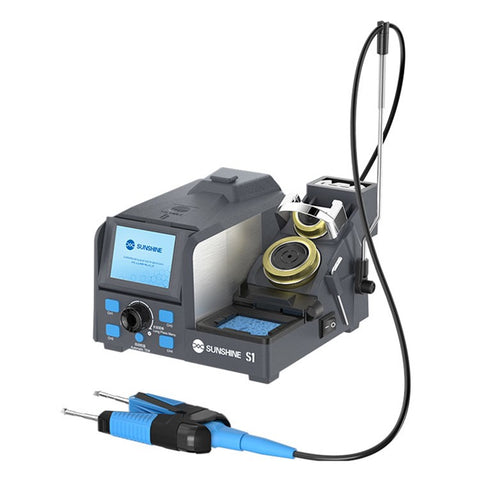 SUNSHINE S1 Intelligent Precision Soldering Station Smart Sleep Color Screen Display Soldering Station