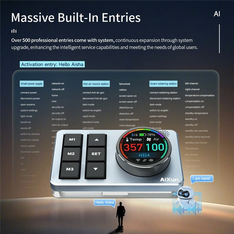 AIXUN BS08 AI Voice Center Control Smart Multi-Language Voice Assistant