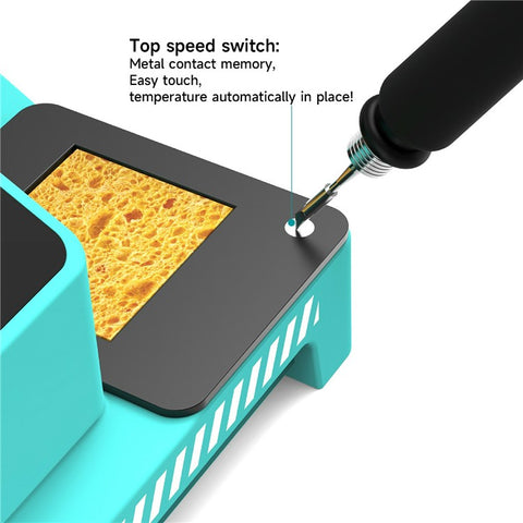 RF4 RF-S110 Smart Soldering Iron BGA PCB SMD Handle Soldering Station for Phone Motherboard Repair
