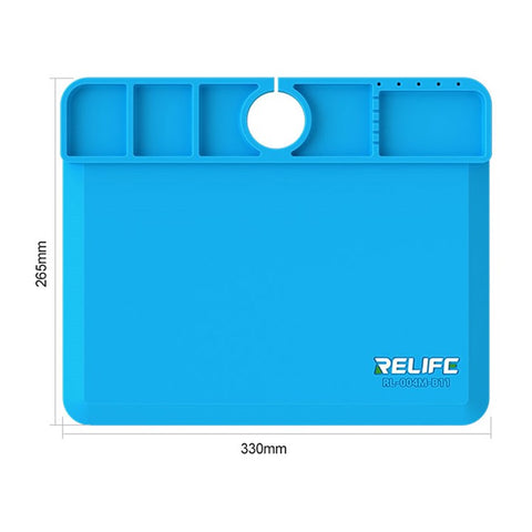 RELIFE RL-004M-B11 Microscope Base Silicone Pad High Temperature Resistance 500℃ Mat