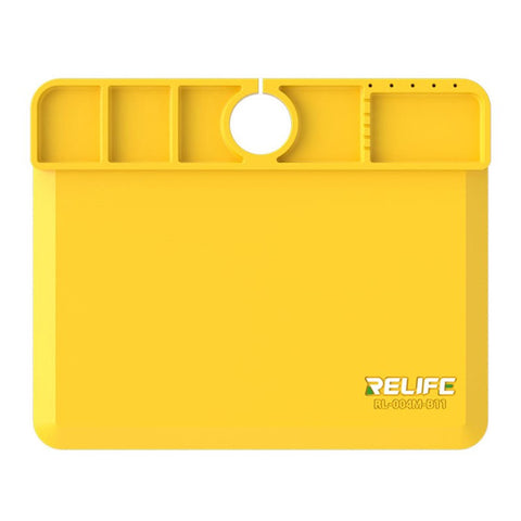 RELIFE RL-004M-B11 Microscope Base Silicone Pad High Temperature Resistance 500℃ Mat
