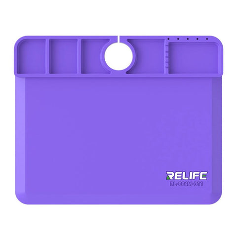 RELIFE RL-004M-B11 Microscope Base Silicone Pad High Temperature Resistance 500℃ Mat