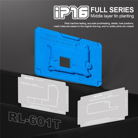 RELIFE RL-601T 31 in 1 Fixture Set For iPhone X