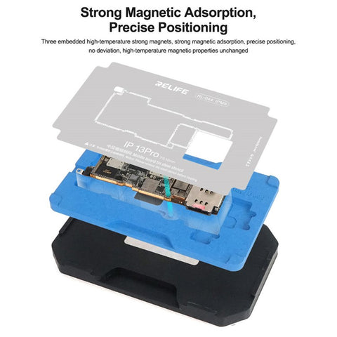 RELIFE RL-601T 31 in 1 Fixture Set For iPhone X