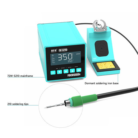 RF4 RF-S210 Smart Temperature Controlled Soldering Station for Repair Work