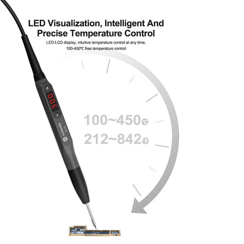 SUNSHINE 210 Pro Smart Portable Soldering Iron Station Temperature Control for Phone PCB Repair
