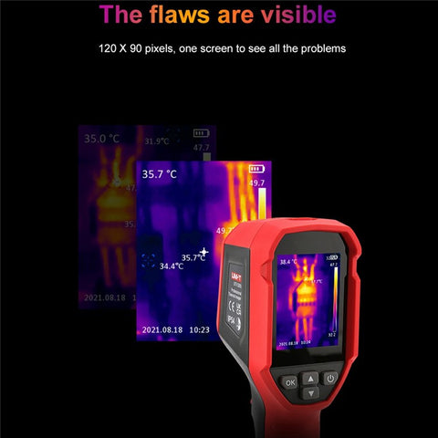 UNI-T UTi120S 2.4 inch TFT Digital Display Industrial Hand-Held Infrared Thermal Imager