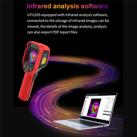 UNI-T UTi120S 2.4 inch TFT Digital Display Industrial Hand-Held Infrared Thermal Imager