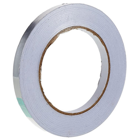 BEST 40m*10mm*0.06mm High Temperature Resistant Adhesive Foil Tape Aluminum Foil Tape