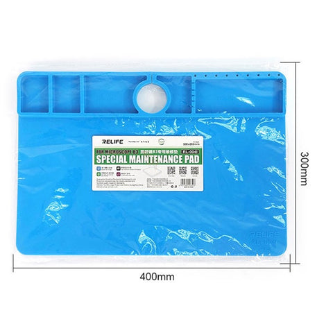RELIFE RL-004I Microscope B3 Base Maintenance Pad Insulation High Temperature Microscope Repair Pad for BGA Soldering Station