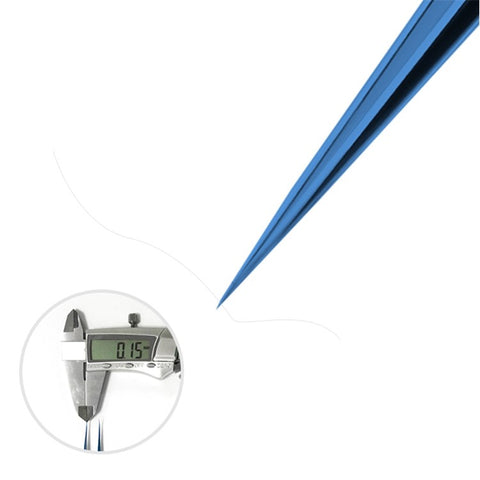 RELIFE RT-11D Ultra-lightweight Precision Tweezers Titanium Alloy Maintenance Tools for Mobile Repair